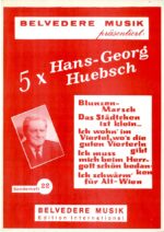 5 x Heft Hans Georg Huebsch