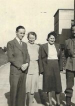 Albert Bachrich ganz rechts, daneben seine Frau Hansi