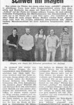 Auflauf Zeitung