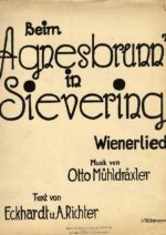 Beim Agnesbrunn in Sievering