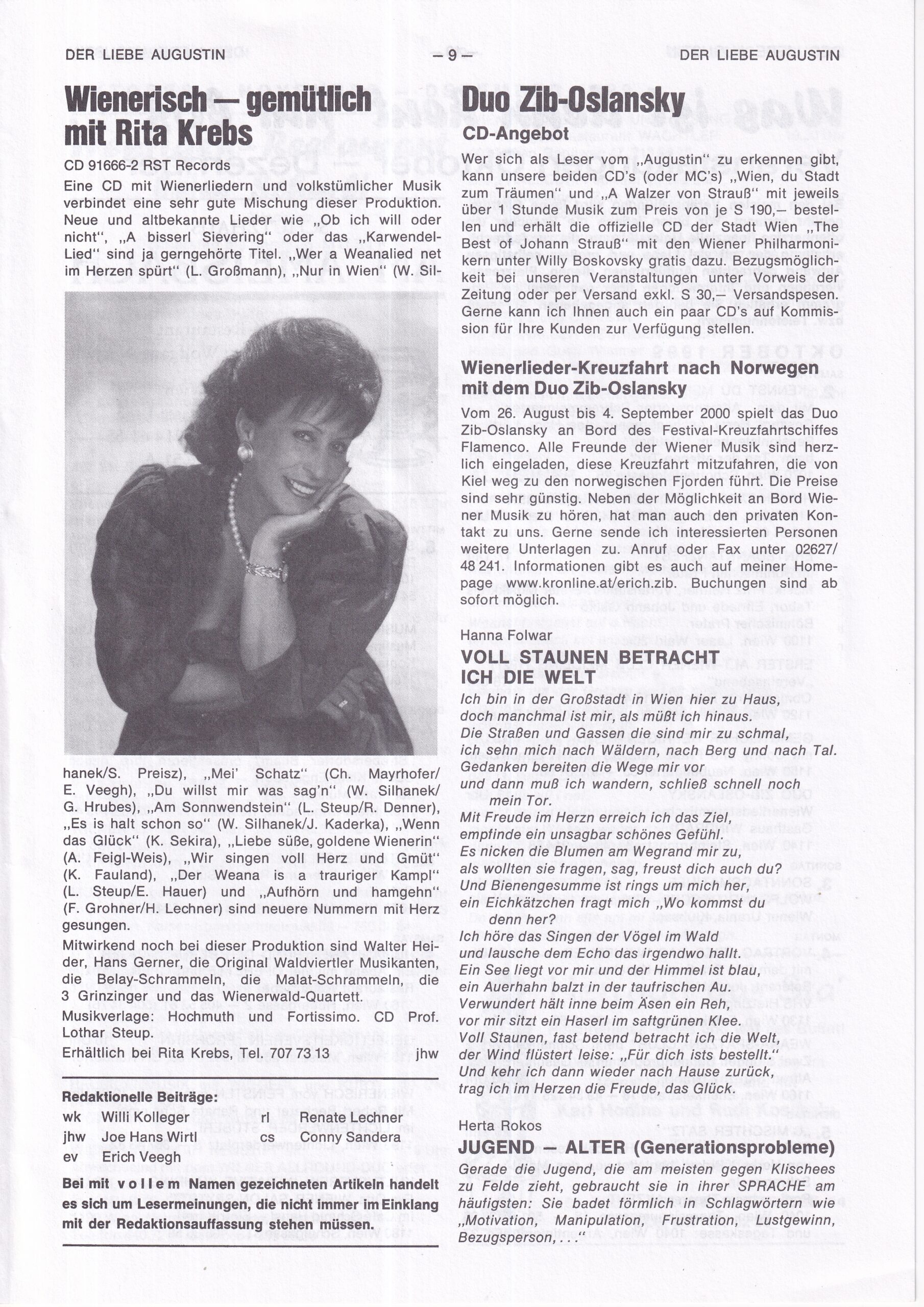 Der liebe Augustin 1999, Heft 29, Seite 9