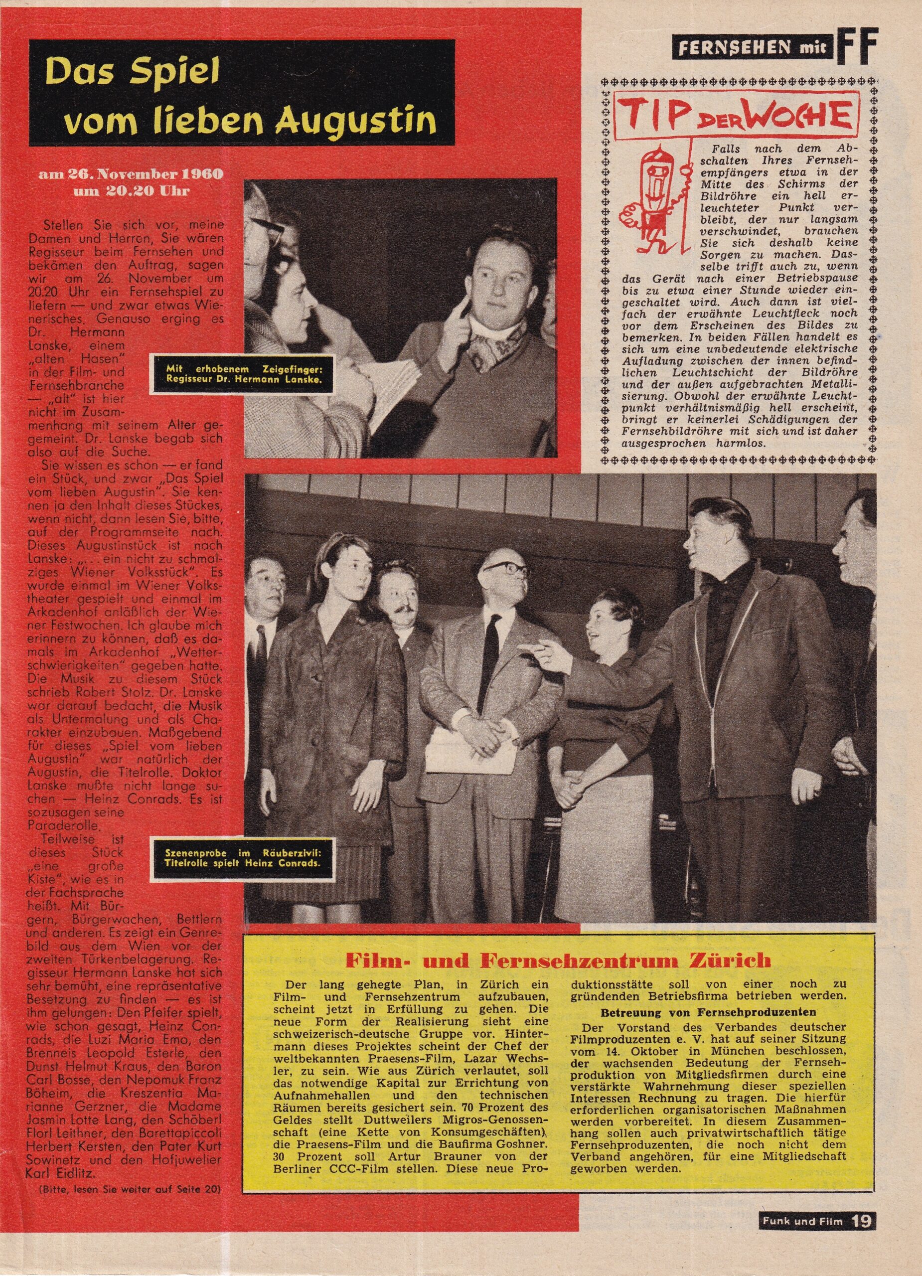Funk und Film, 1960-11, Seite 19