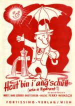 Heut bin i‘ ang’schütt