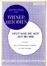 Heut‘ war die alte Zeit bei mir