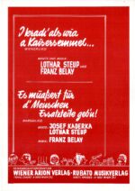 I krach als wia a Kaisersemmel