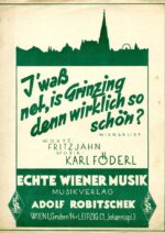 I‘ waß net, is Grinzing wirklich so schön