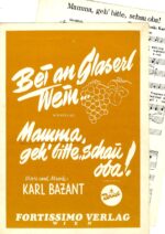 Mama geh bitte schau oba