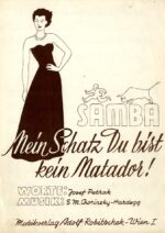 Mein Schatz du bist kein Matador