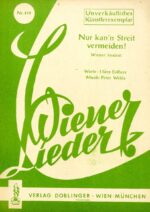 Nur kan Streit vermeiden