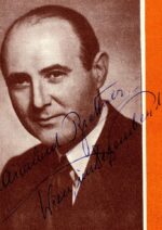 Raimund Brettner mit Autogramm