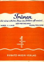 Tränen die eine schöne Frau im Stillen oft weint …