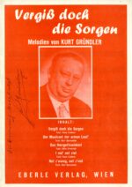 Vergiß doch die Sorgen