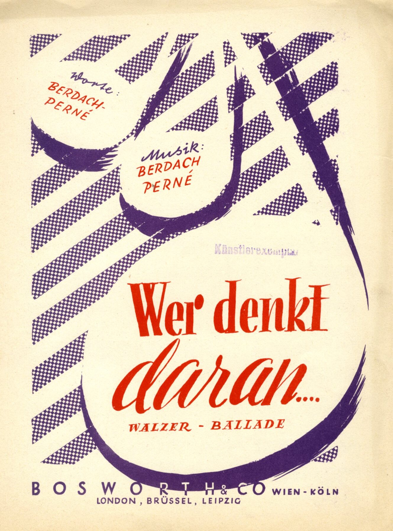 Wer denkt daran …