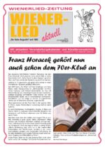 Wienerlied aktuell 2018, Heft 102, Seite 1