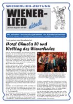 Wienerlied aktuell 2019, Heft 108, Seite 1