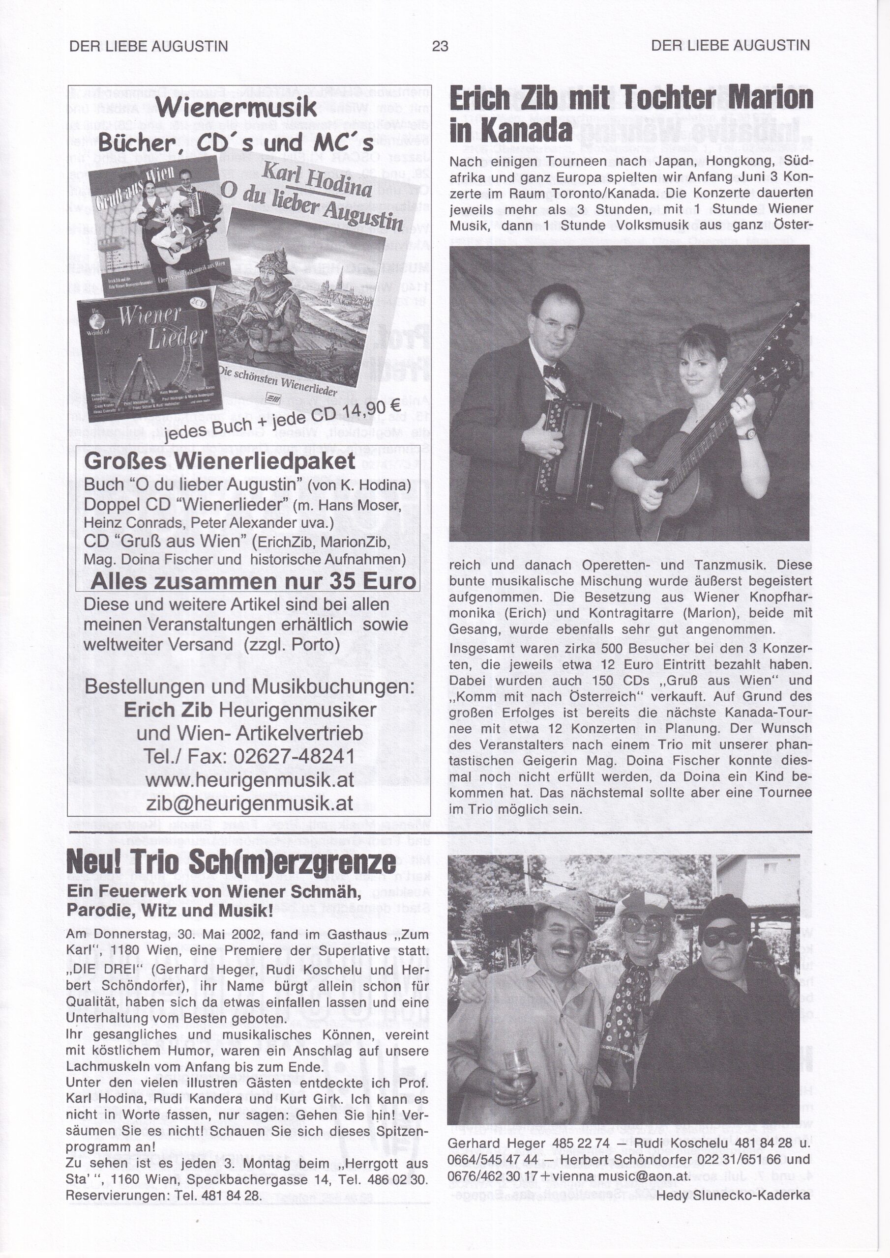 Der liebe Augustin 2002, Heft 40, Seite 23