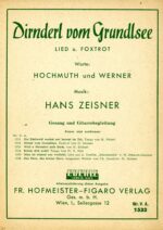 Dirnderl vom Grundlsee