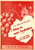 I häng an mein Taufstein