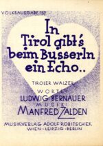 In Tirol gibt’s beim Busserln ein Echo …