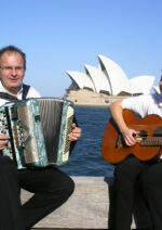 Marion Zib + Vater Erich Zib in Sydney