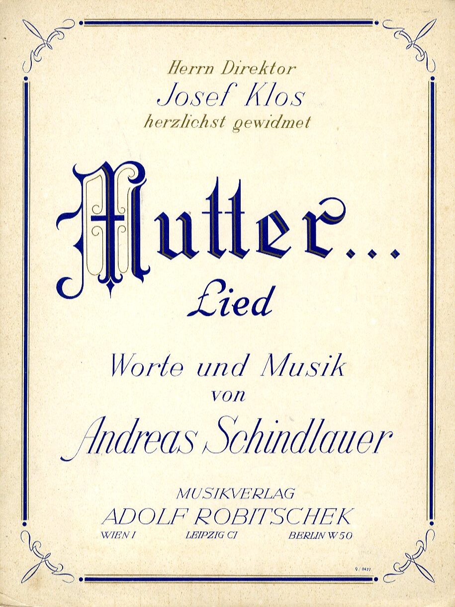 Mutter …