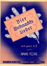 Vier Weihnachtslieder-min