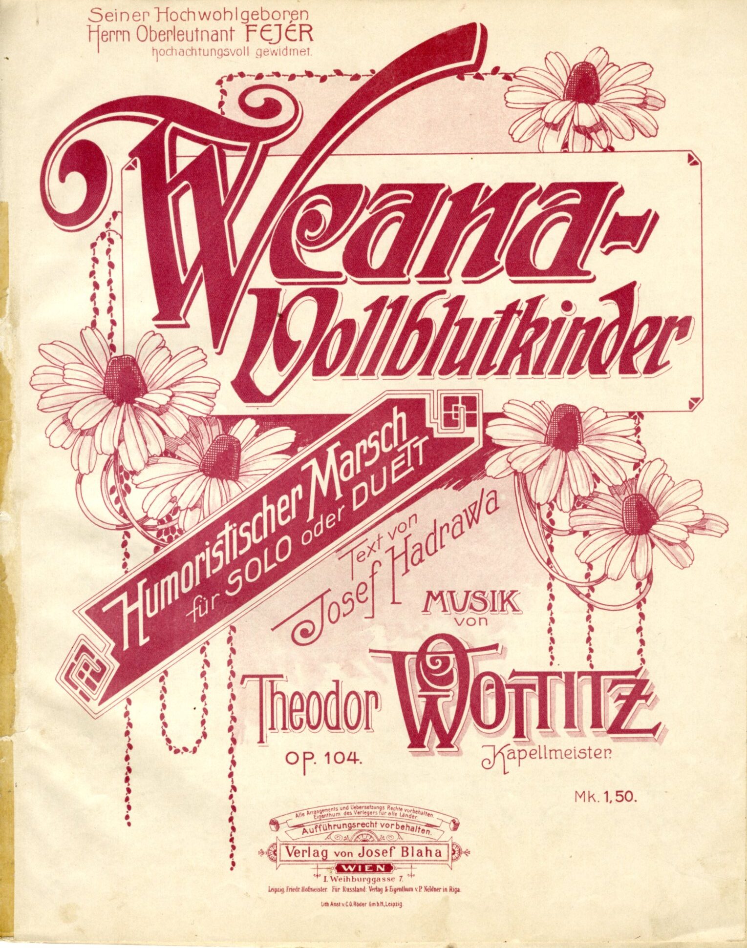 Weana-Vollblutkinder