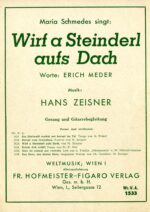 Wirf a Steinderl auf’s Dach 1